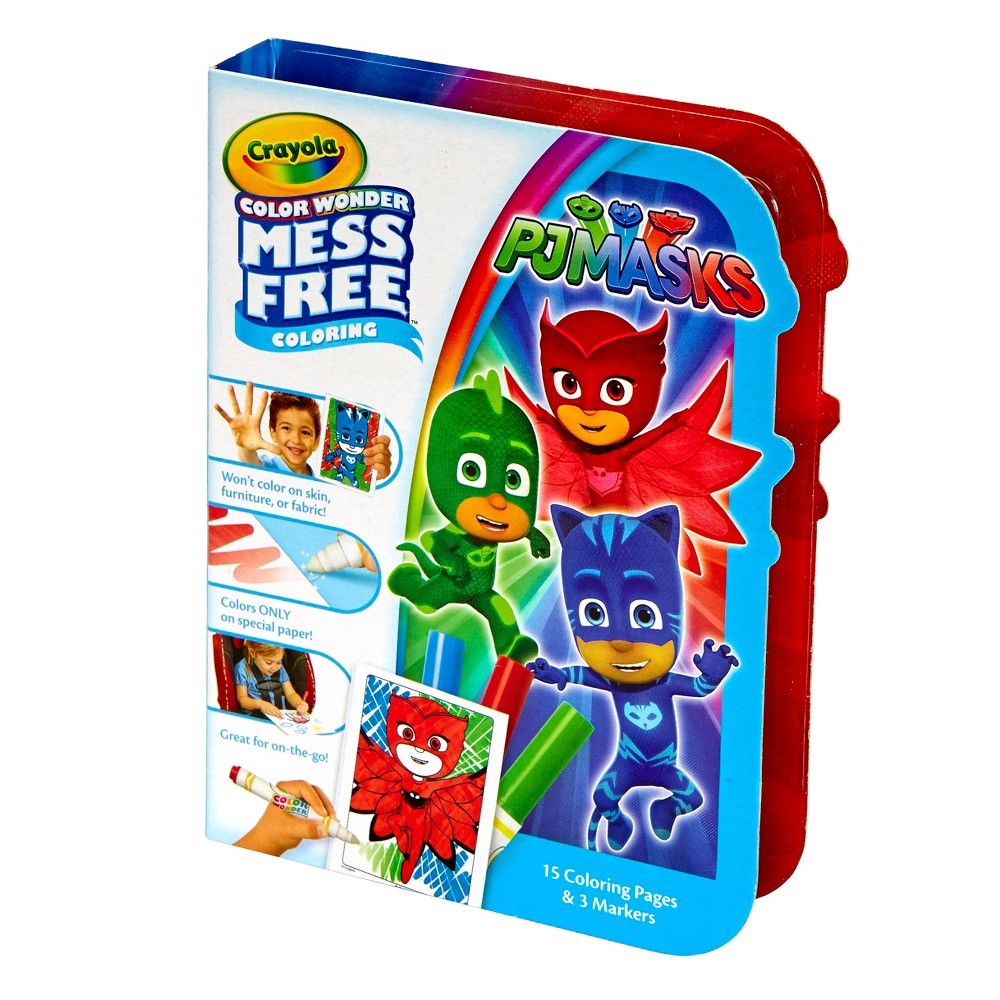 slide 8 of 9, Crayola Color Wonder Coloring Kit - PJ Masks, 1 ct