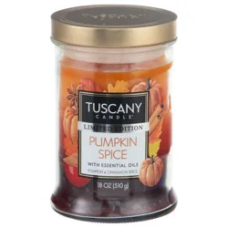 Tuscany Candle Pumpkin Spice Candle - 1 ea