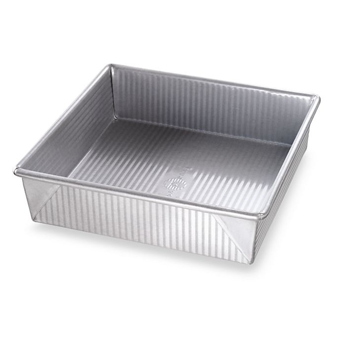 slide 1 of 1, USA Pan Nonstick Square Cake Pan, 9 in