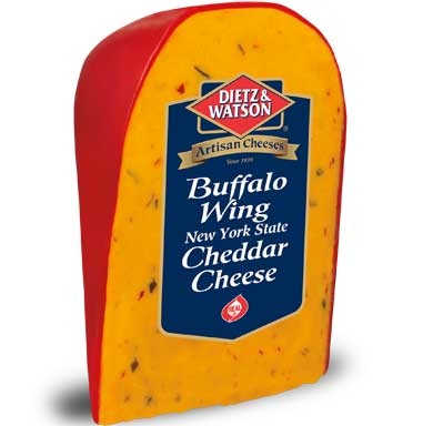 slide 1 of 1, Dietz & Watson Buffalo Wing Cheddar, per lb