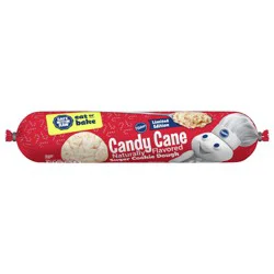 Pillsbury Ready to Bake Limited Edition Sugar Cookie Dough, Candy Cane Naturally Flavored- 30 oz