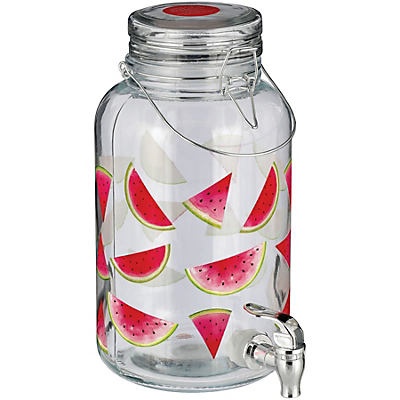 slide 1 of 1, Haven & Key Summer Watermelon Glass Dispenser, 1 gal