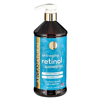 slide 1 of 1, Arganatural Anti-Aging Retinol Shower Gel, 32 oz