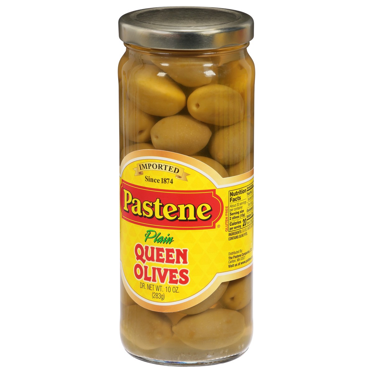 slide 3 of 9, Pastene Plain Queen Olives 10 oz, 10 oz