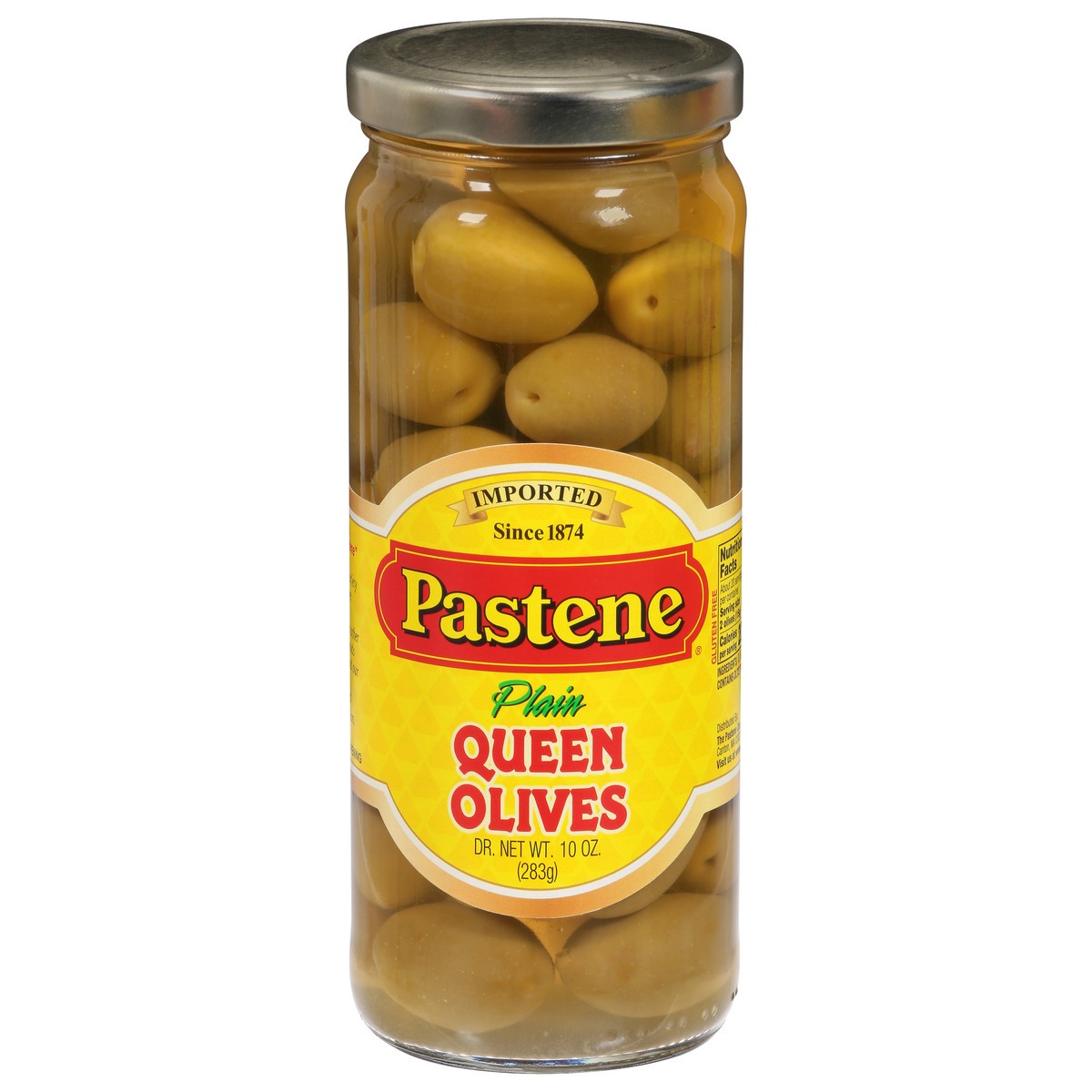 slide 1 of 9, Pastene Plain Queen Olives 10 oz, 10 oz