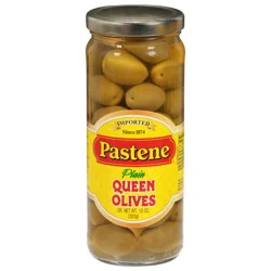 Pastene Plain Queen Olives 10 oz