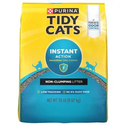 Tidy Cats Purina Tidy Cats Instant Action Non Clumping, Low Tracking Cat Litter - 20 lb. Bag