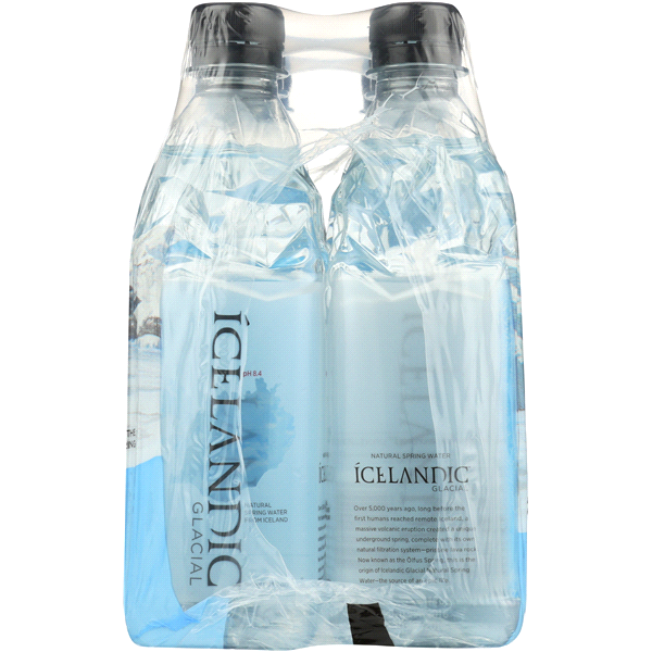 slide 6 of 13, Icelandic Glacial Natural Spring Water 6 - 500 ml Bottles, 6 ct