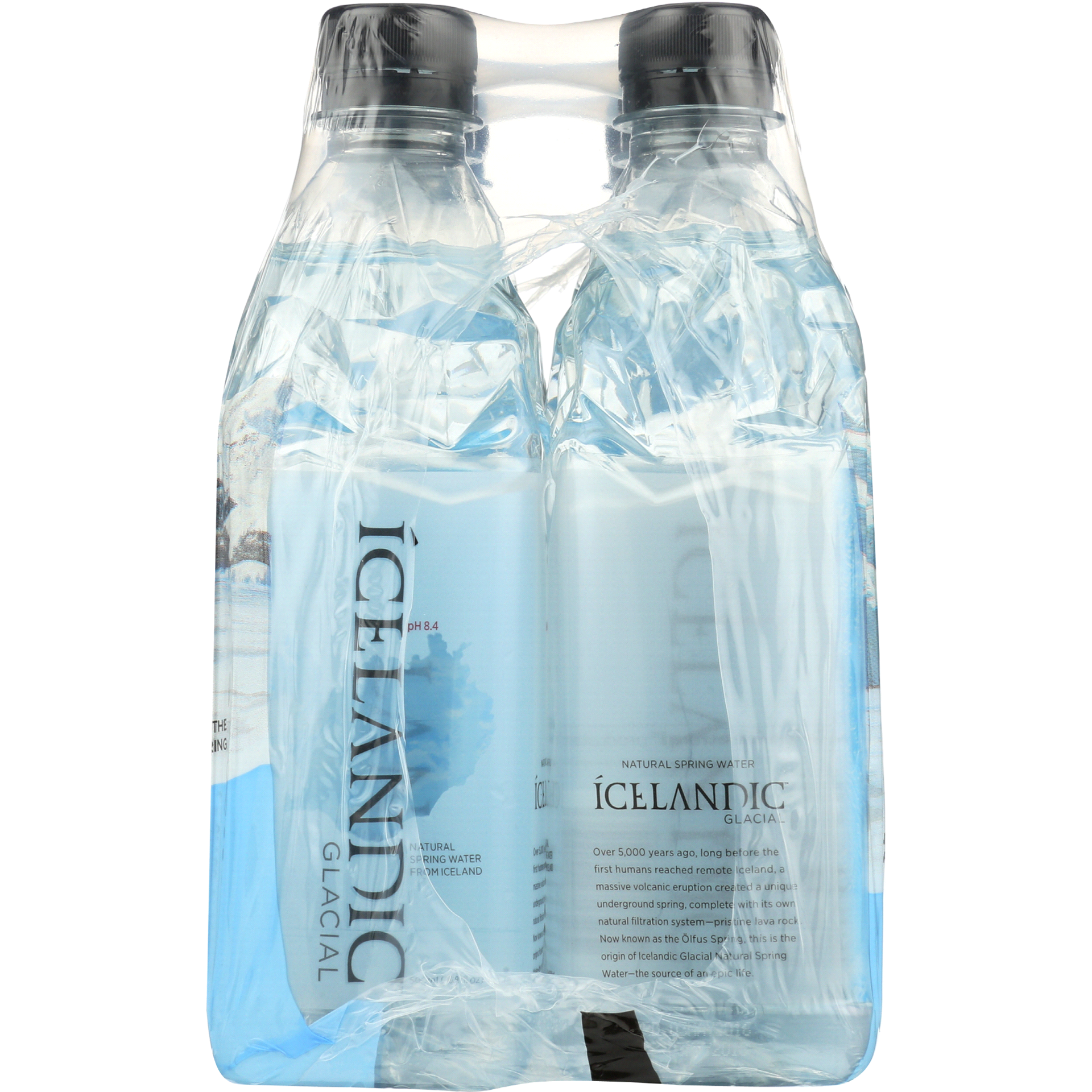 slide 9 of 13, Icelandic Glacial Natural Spring Water 6 - 500 ml Bottles, 6 ct