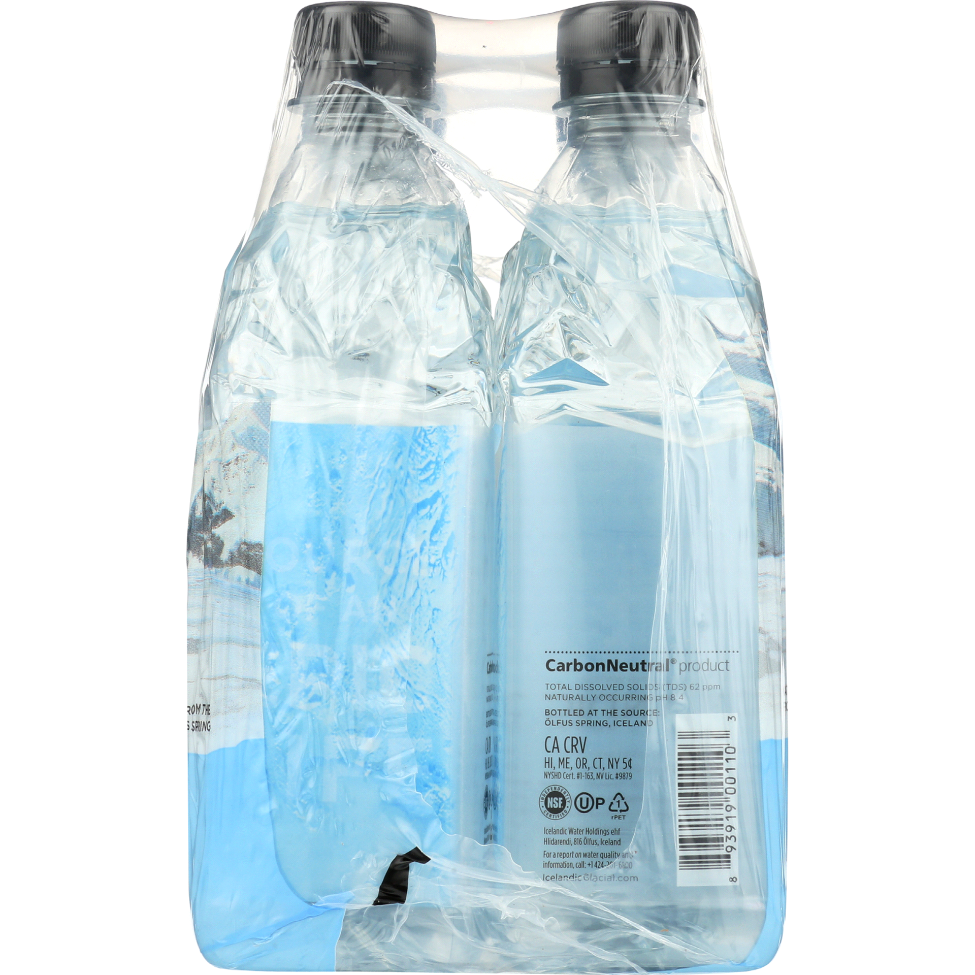 slide 5 of 13, Icelandic Glacial Natural Spring Water 6 - 500 ml Bottles, 6 ct