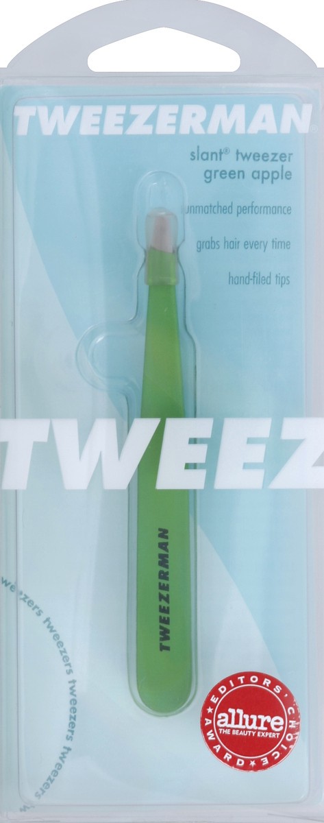 slide 4 of 4, Tweezerman Tweezer Green, 1 ct