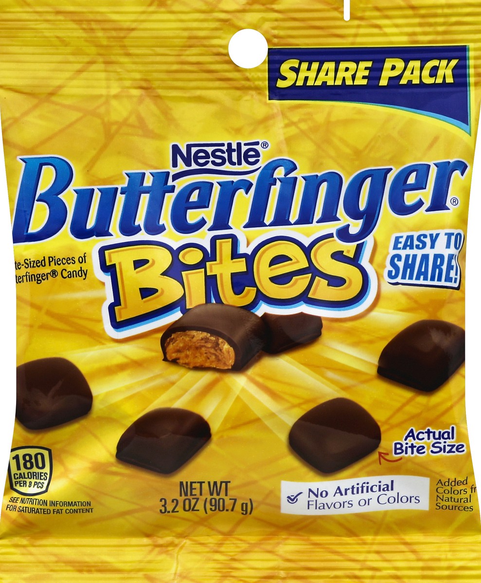 slide 3 of 3, Butterfinger Bites Share Pack, 3.2 oz