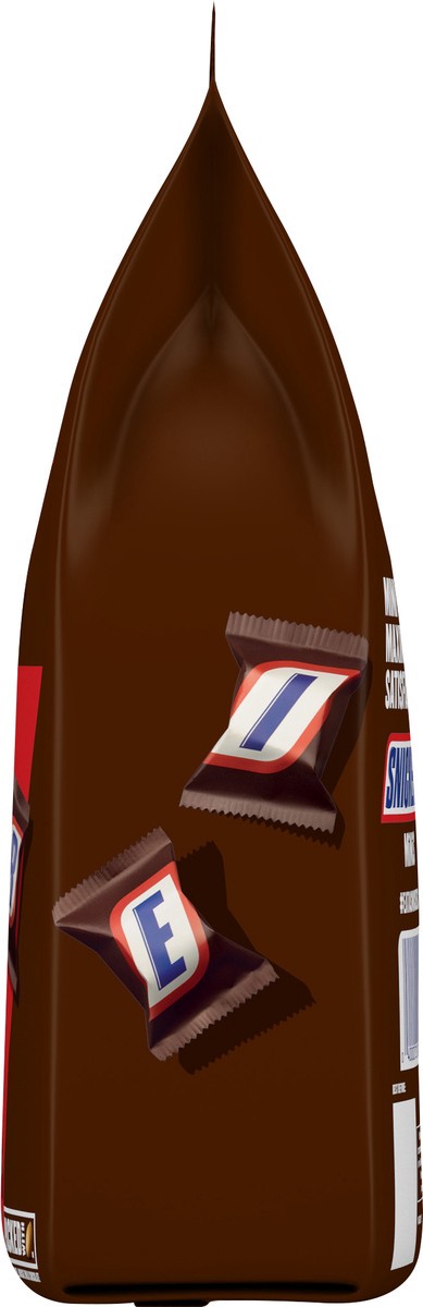 slide 7 of 9, Snickers Mini Size Milk Chocolate Candy Bars, 40 oz Bag, 40 oz