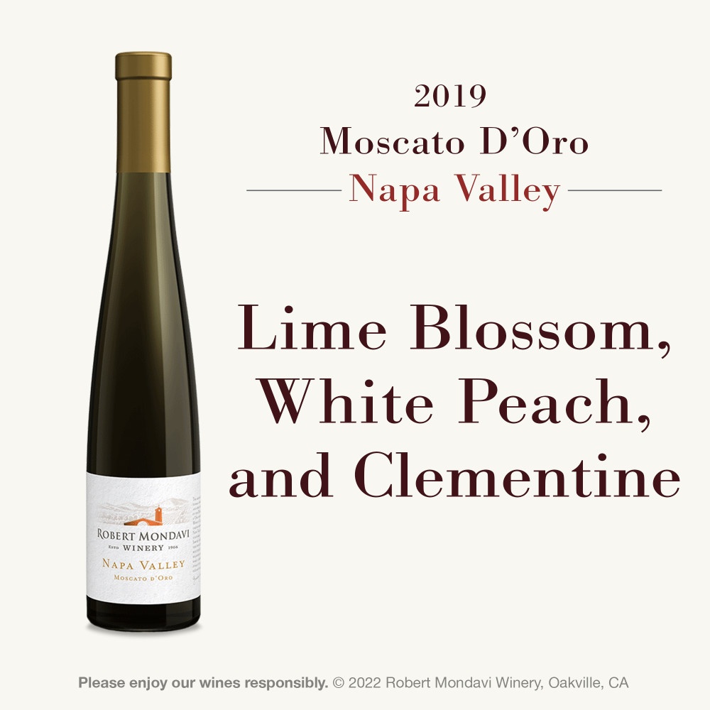 slide 3 of 7, Robert Mondavi Winery Napa Valley Moscato d'Oro White Wine, 375 ml