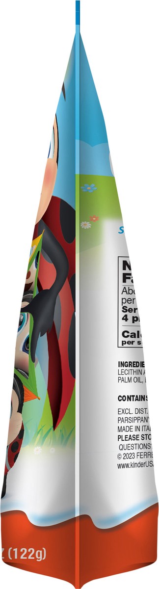 slide 10 of 10, Kinder Chocolate Mini Friends Creamy Milk Chocolate Individually Wrapped Easter Basket Stuffers, 4.3 oz