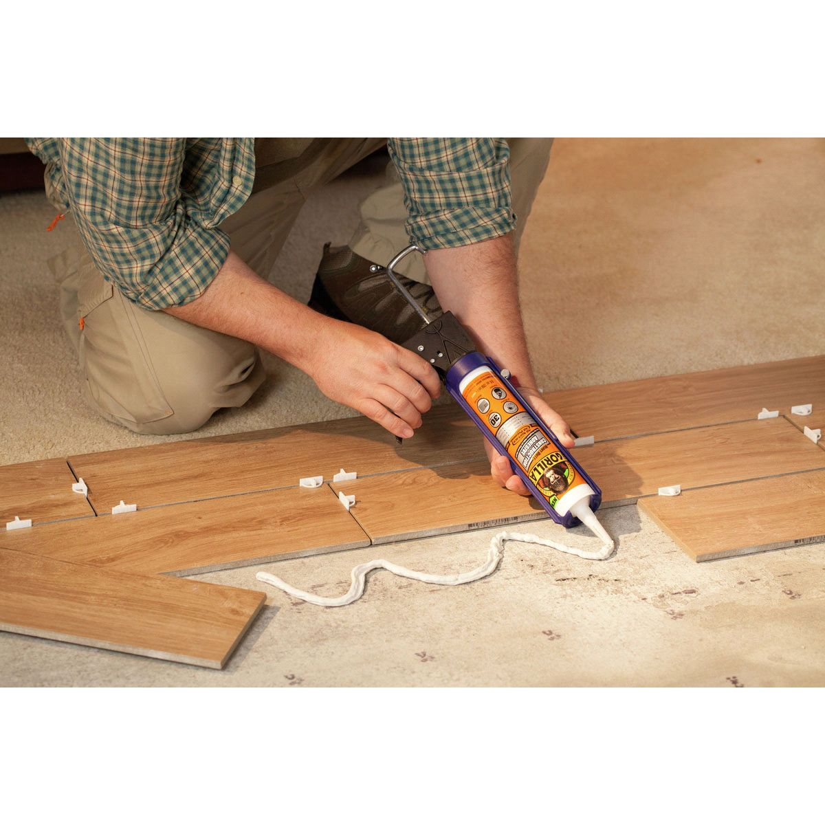 slide 3 of 6, Gorilla Heavy Duty Construction AdhesiveCartridge, 9 oz