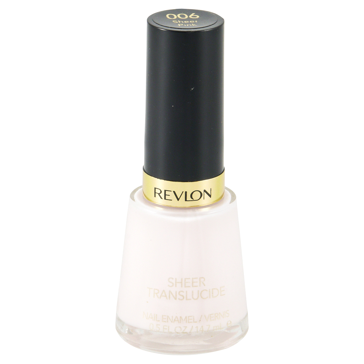 slide 1 of 1, Revlon Sheer Nail Enamel Pink, 1 ct