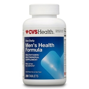 slide 1 of 1, CVS Health One Daily Men's Health Formula Multivitamin Tablets, 200 ct