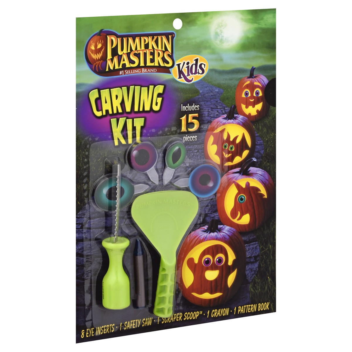 slide 6 of 9, Pumpkin Masters Kids Pumpkin Carving Kit, 1 ct