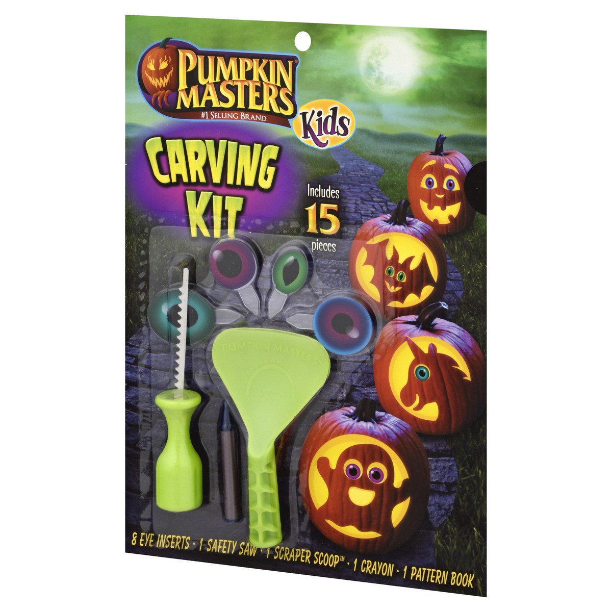 slide 7 of 9, Pumpkin Masters Kids Pumpkin Carving Kit, 1 ct