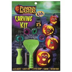 Pumpkin Masters Kids Carving Kit 15 Pieces 1 ea