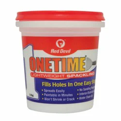 Red Devil Onetime Lightweight Spackling
