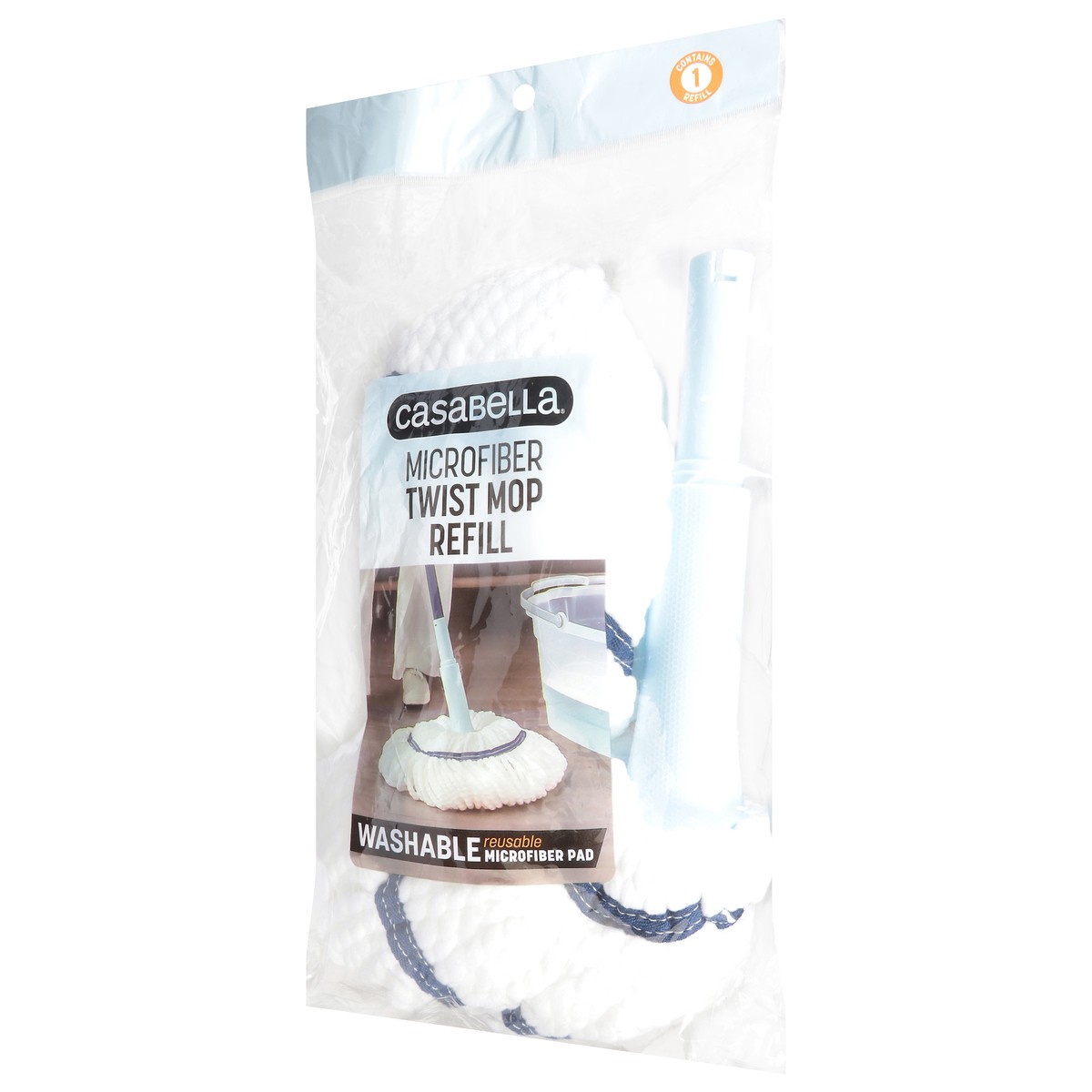 slide 2 of 3, Casabella Twist Mop Refill 1 Ct - EA, 1 ct