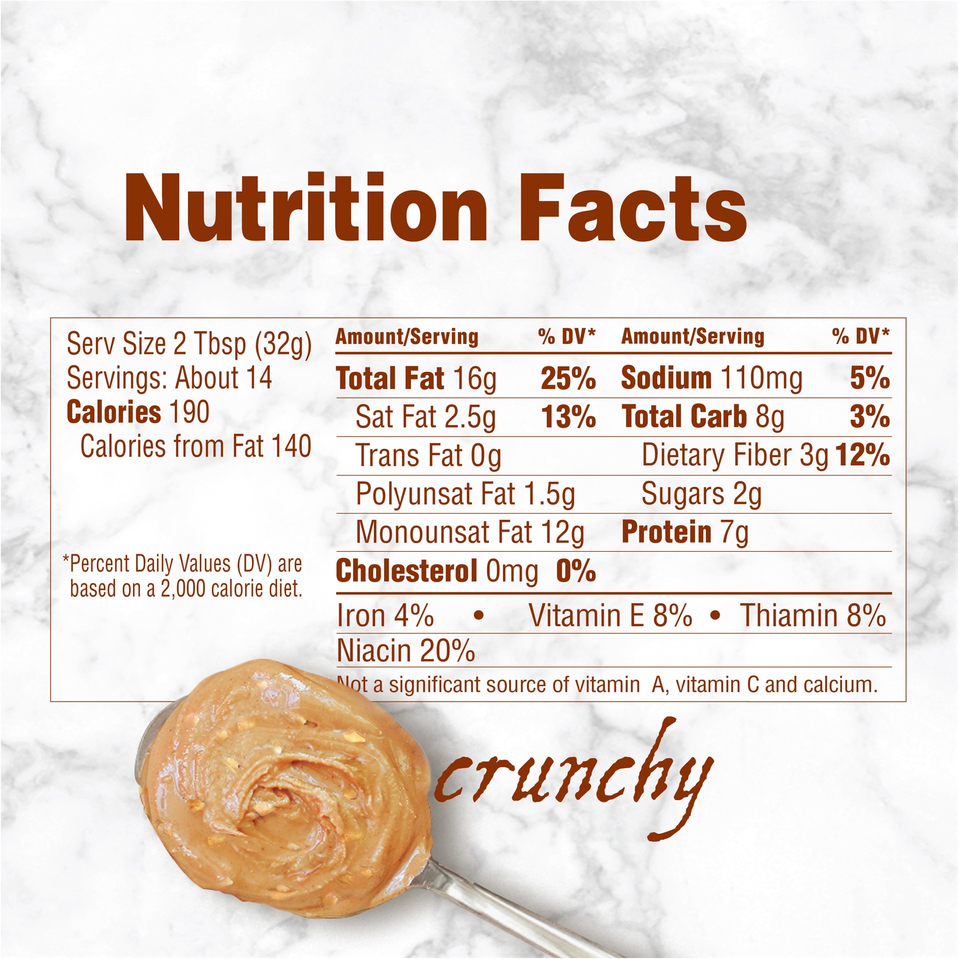 slide 2 of 5, Earth Balance Crunchy Natural Peanut Butter, 16 oz