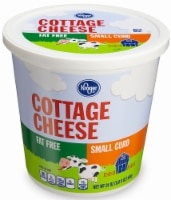 slide 1 of 1, Kroger Fat Free Small Curd Cottage Cheese, 24 oz