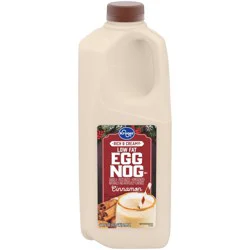 Kroger Cinnamon Low Fat Egg Nog