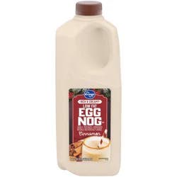 Kroger Cinnamon Low Fat Egg Nog