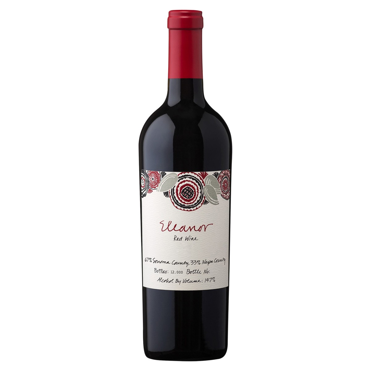 slide 4 of 6, Eleanor Red Wine 750 ml, 750 ml