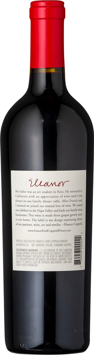 slide 3 of 6, Eleanor Red Wine 750 ml, 750 ml