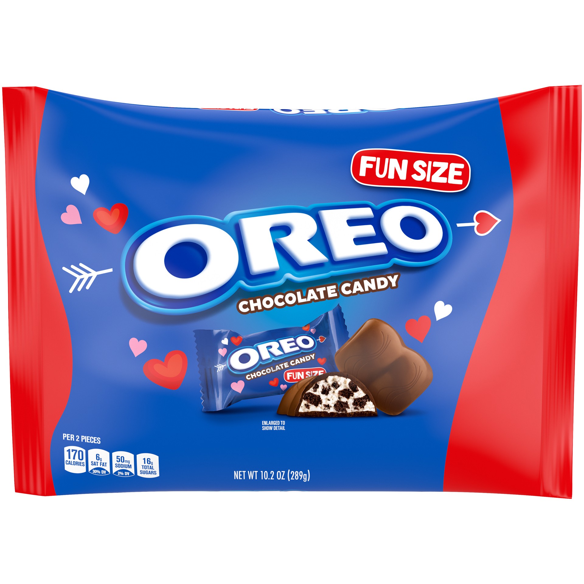 slide 1 of 8, Milka Oreo Chocolate Valentine Candy Bars (10.2oz), 0.68 lb