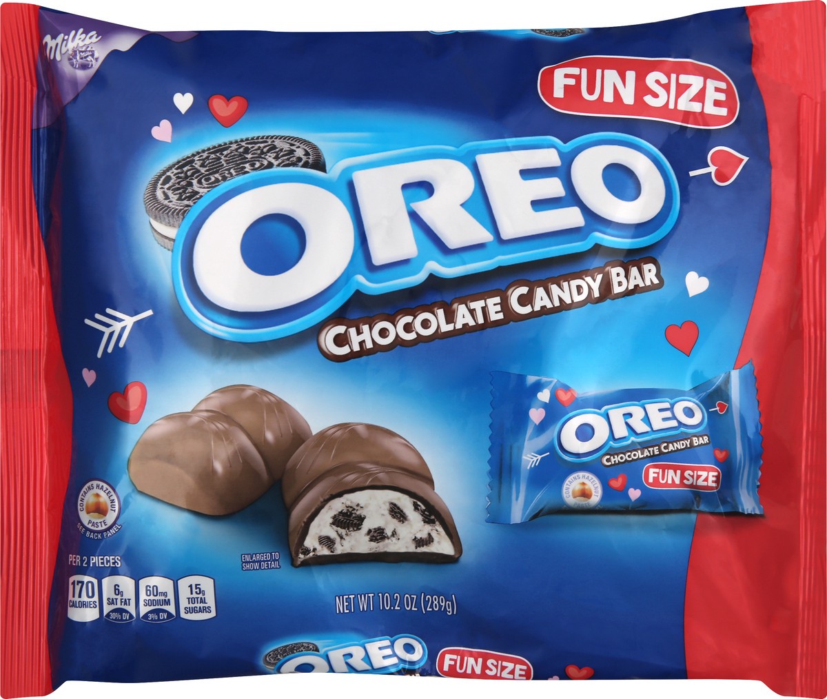 slide 7 of 8, Milka Oreo Chocolate Valentine Candy Bars (10.2oz), 0.68 lb