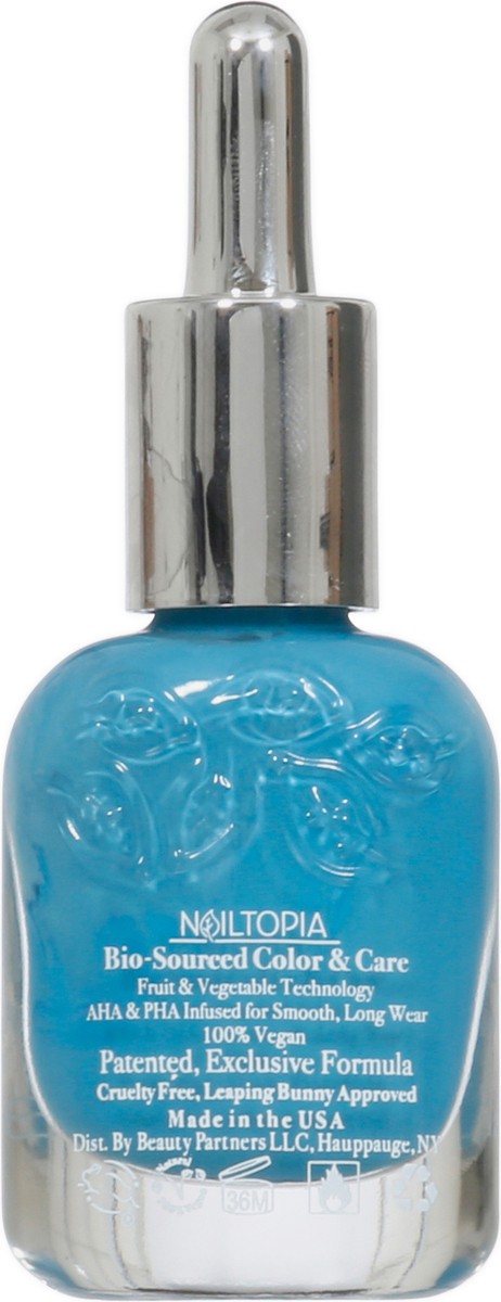 slide 3 of 9, Nailtopia Hawaiian Blues Nail Lacquer 0.41 fl oz, 0.41 fl oz