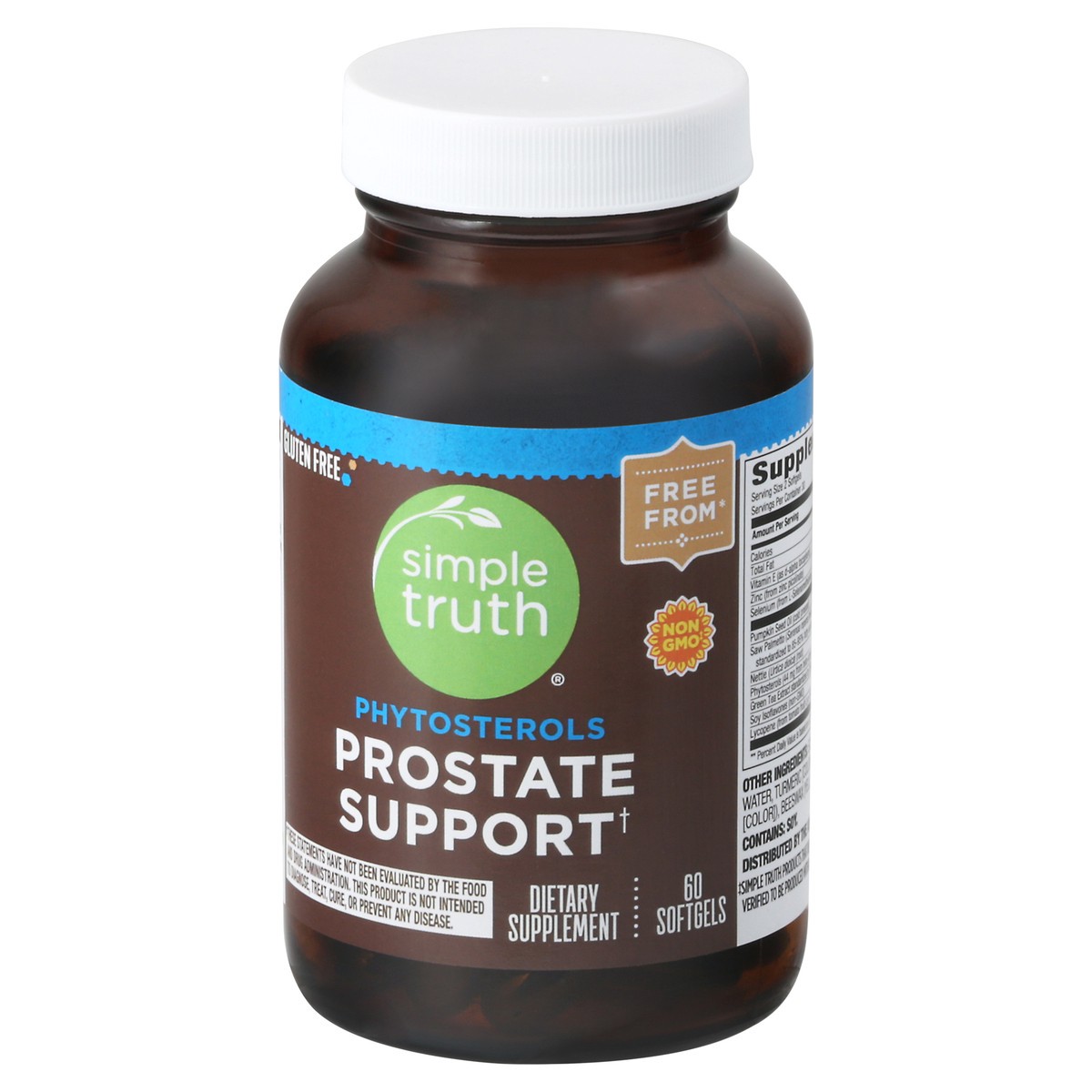 slide 4 of 9, Simple Truth Softgels Phytosterols Prostate Support 60 ea, 60 ct