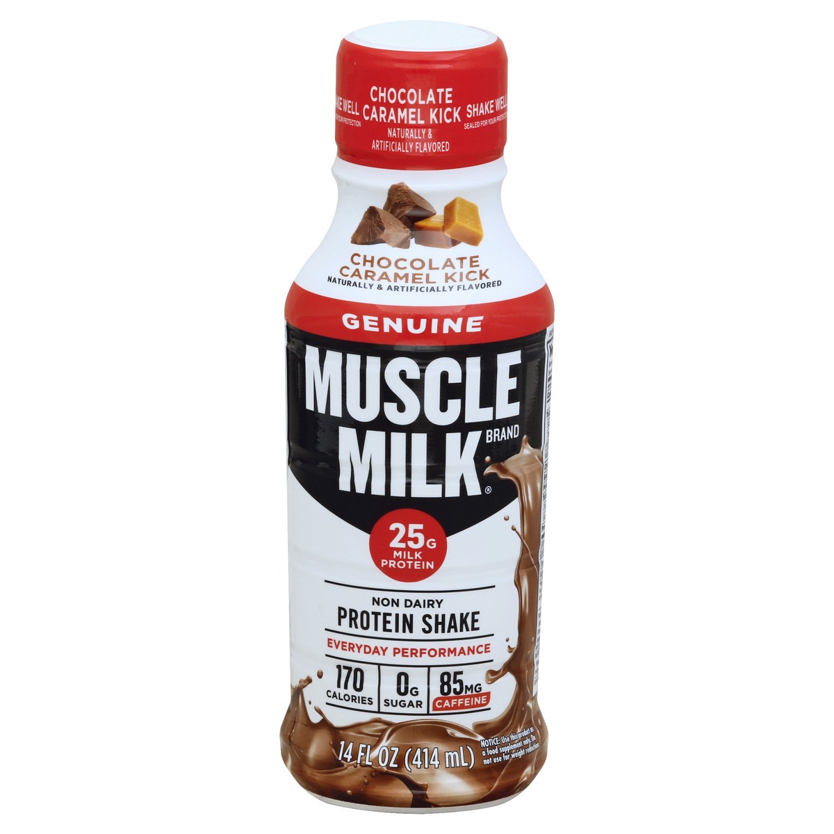 slide 3 of 5, Muscle Milk Non Dairy Protein Shake - 14 oz, 14 oz