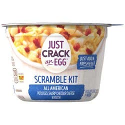 Ore-Ida Just Crack an Egg All American Scramble Kit Breakfast Bowl 3 oz. Cup