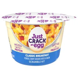 Just Crack an Egg Classic Breakfast Scramble Kit, 3 oz Cup