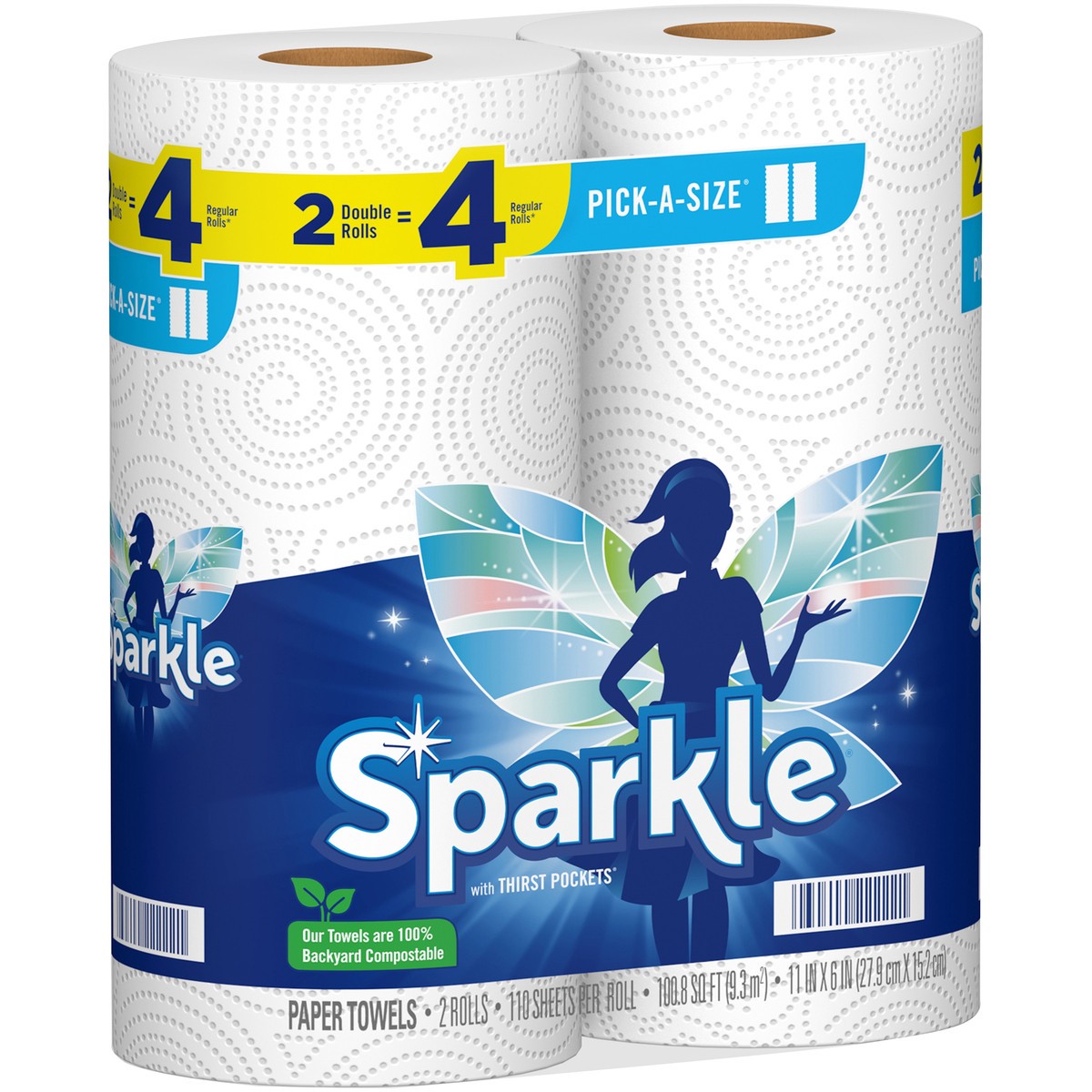 slide 2 of 5, Sparkle Paper Towel, 2 ct