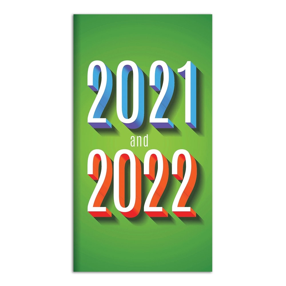 slide 1 of 1, TF Publishing 2021-2022 Pocket Planner - Green, 1 ct