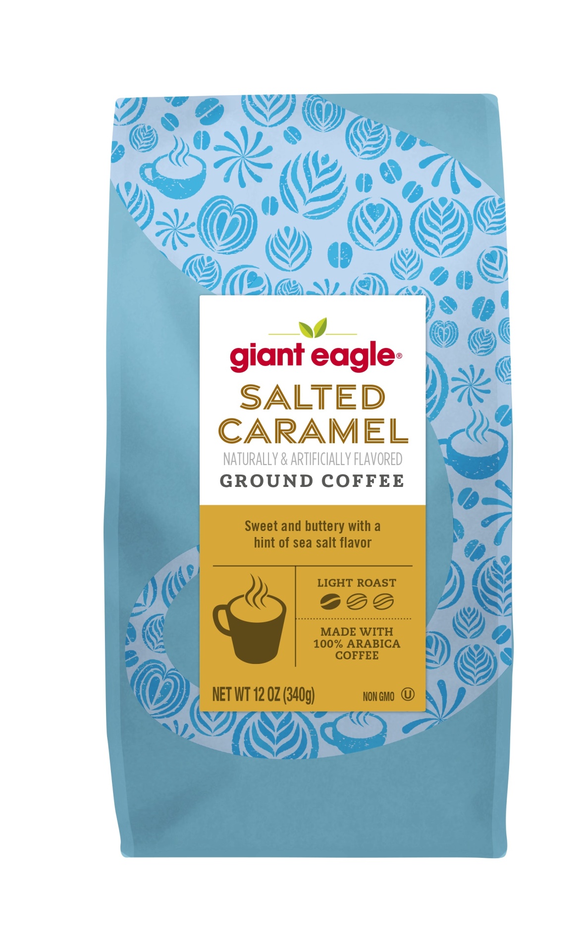 slide 1 of 1, Ge Bag Ground Coffee Salted Caramel - 12 oz, 12 oz