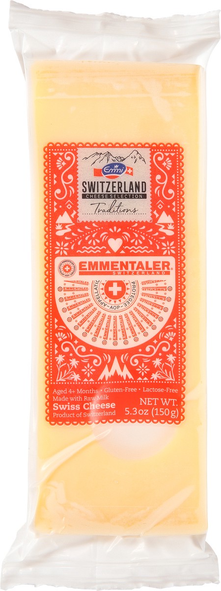 slide 1 of 9, Emmi Mild Emmentaler Cheese, 5.3 oz