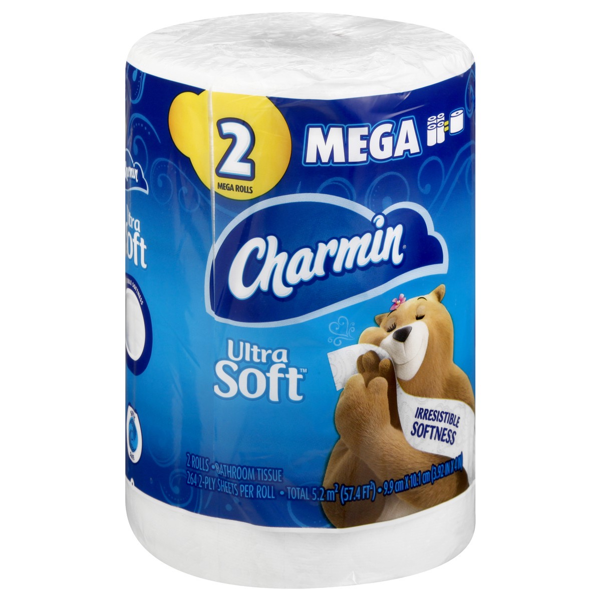 slide 7 of 8, Charmin Ultra Soft Toilet Paper Mega Roll, 4 ct