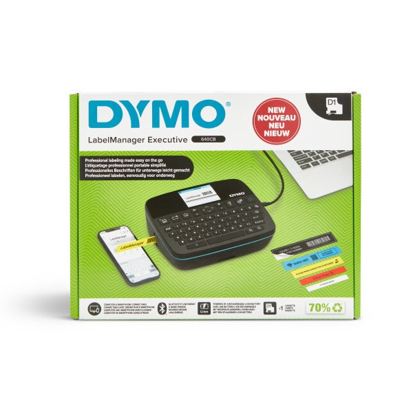 slide 5 of 10, DYMO LabelManager Executive 640 CB Portable Label Printer, 1 ct