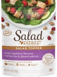 Salad Pizazz! Dried Raspberry Flavored Salad Topper 4 oz