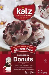 Katz Cranberry Donuts