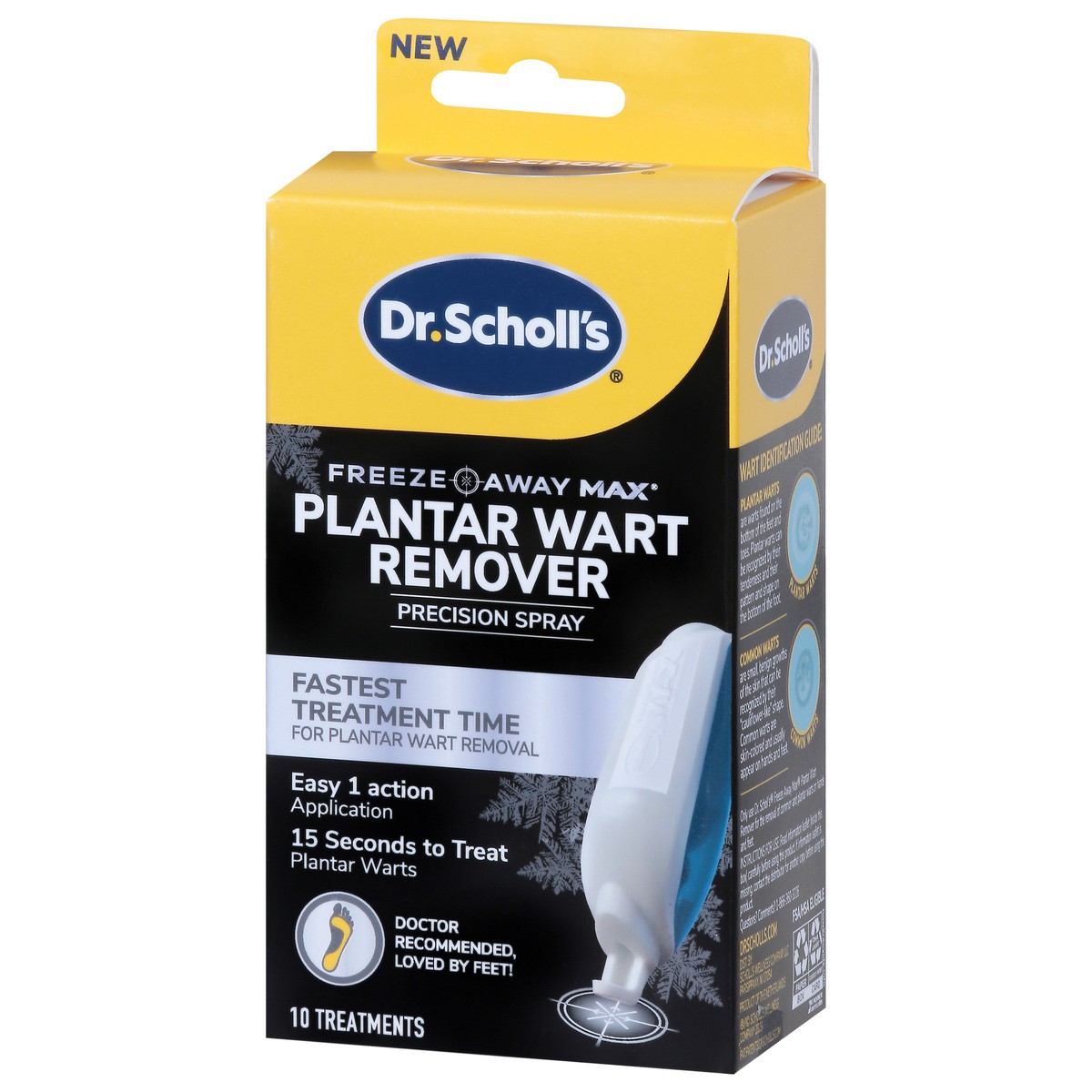 slide 13 of 13, Dr. Scholl's Freeze Away Max Precision Spray Plantar Wart Remover 10 ea, 10 ct