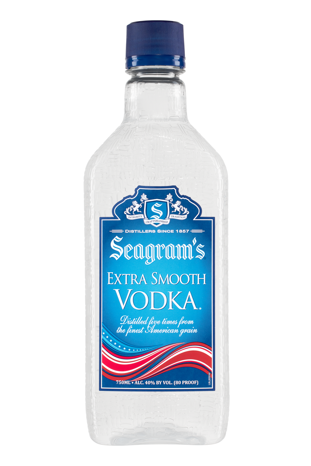 slide 1 of 1, Seagram's Extra Smooth Vodka, 750 ml